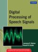 Digital Processing of Speech Signals