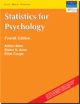 Statistics For Psychology, 4/e