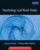 Psychology and Work Today: An Introduction to Industrial and Organizational Psychology, 8/e