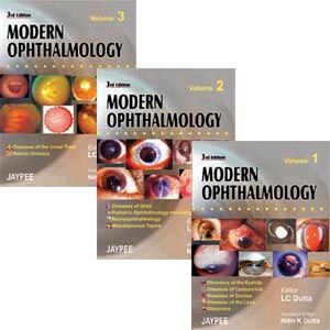 Modern Ophthalmology (Vol 1 to 3)