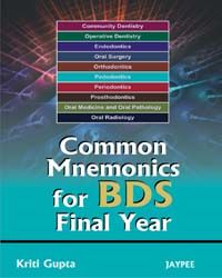 Common Mnemonics for BDS Final Year 