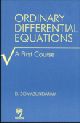 Ordinary Differential Equations: A First Course 