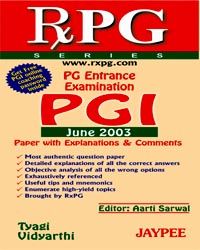 RxPG Series:PG Entrance Examination PGI, June 2003