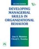 DEVELOPING MANAGERIAL SKILLS IN ORGANIZATIONAL BEHAVIOR