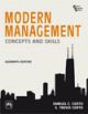 MODERN MANAGEMENT : CONCEPTS AND SKILLS 11th edi.