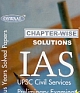 Oswaal Chapter-Wise Solutions of IAS General Studies Preliminary Exams Previous Years Solved Papers  