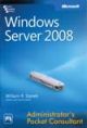 Windows Servera® 2008 Administrator`s Pocket Consultant