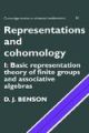 Representations and Cohomology: Volume 1 - Basic Representation Theory of Finite Groups and Associative Algebras