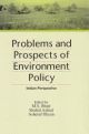 Problems and Prospects of Environment Policy 