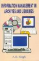 Information Management in Archives and Libraries 
