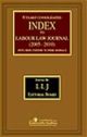 Index (With Cross Citations To Other Journals) To Labour Law Journal