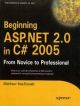 Beginning Asp.Net 2.0 In C# 2005: From Novice To Professional (Paperback)
