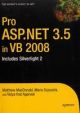 Pro Asp.Net 3.5 In Vb 2008: Includes Silverlight 2 