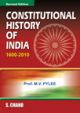 Constitutional History of India 1600-2010 