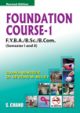 FOUNDATION COURSE-I F.Y.Sc/B.Sc./B.Com 