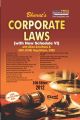 CORPORATE LAWS with Allied Acts/Rules, SEBI (ICDR) Regulations, 2009 with NEW SCHEDULE VI (with Free Download)