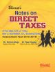 Notes on DIRECT TAXES (Set of 13 modules)