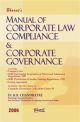 Manual of Corporate Law Compliance & Corporate Governance