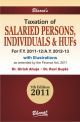 TAXATION OF SALARIED PERSONS, Individuals &amp; HUFs