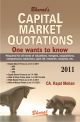 CAPITAL MARKET QUOTATIONS one wants to know