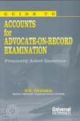 Guide to Accounts for Advocate-on-Record Examination (Frequently Asked Questions), (Reprint)