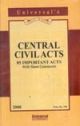 Central Civil Acts (85 Important Acts) 