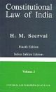 Constitutional Law of India, 4th Edn., (Reprint), (In 3 Vols.) - with Free Bakshi - Constitution of India