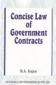 Concise Law of Government Contracts, (with suppl.) 
