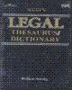 Legal Thesaurus/Dictionary Statsky