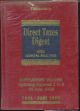 Direct Taxes Digest with Judicial Analysis Volume 1-8 (HC SC)