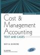 Cost and Management Accounting