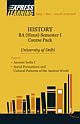 History BA (Hons) Semester I Course Pack: University of Delhi
