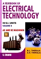 A Textbook of Electrical Technology (Volume - 2) 