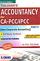 Accountancy For CA-PCC/ IPCC Part-II (Non Corporate Acc.) 