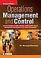 OPERATION MANAGEMENT AND CONTROL 