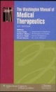 The Washington Manual Of Medical Therapeutics, 33/e