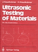 Ultrasonic Testing of Materials, 4e