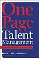 One Page Talent Management: Eliminating Complexity, Adding Value