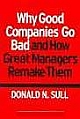 Why Good Companies Go Bad and How Great Managers Remake Them