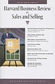 Harvard Business Review on Sales and Selling 