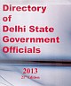 Directory of Delhi State Government Officials 2013