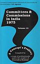 Committees and Commissions in India Vol. 13 : 1975