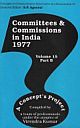 Committees and Commissions in India Vol. 15B : 1977