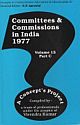 Committees and Commissions in India Vol. 15C : 1977