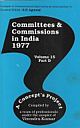 Committees and Commissions in India Vol. 15D : 1977