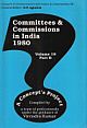 Committees and Commissions in India Vol. 18B : 1980
