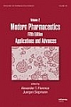 Modern Pharmaceutics, Volume 2: Applications and Advances 0005 Edition