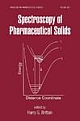  Spectroscopy of Pharmaceutical Solids