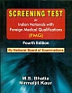  Screening Test for Indian Nationals with Foreign Medical Qualifications 4 Edition