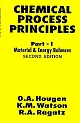  Chemical Process Principles: Material and Energy Balances (Part - 1) 2 Edition